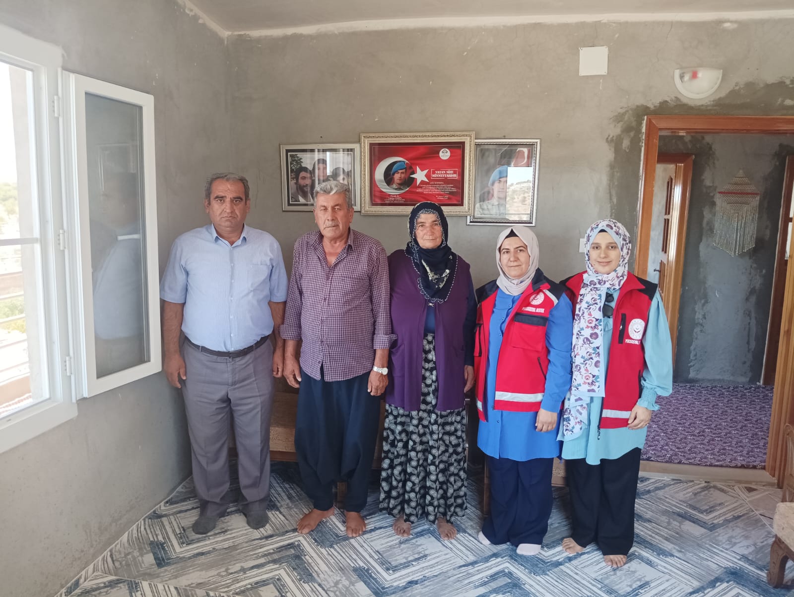 Şehadetinin Sene-i Devriyesi Vesilesiyle Aziz Şehidimiz Vakkas Şahin’in Kıymetli Ailesini Ziyaret Ettik