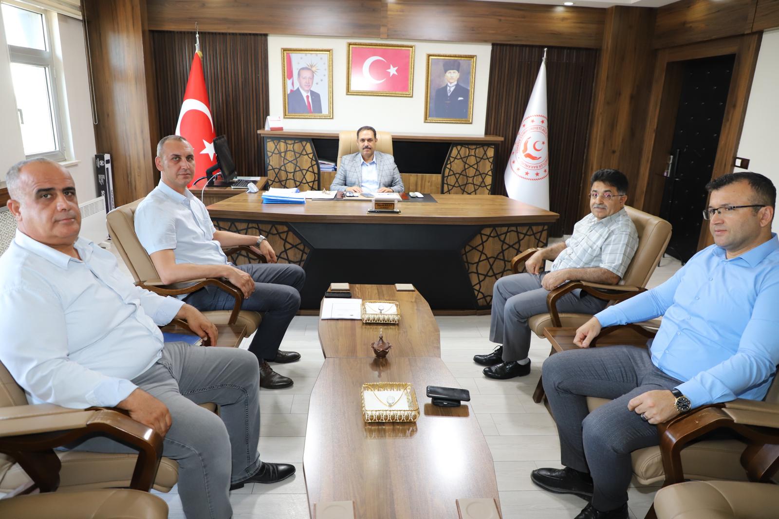 Adıyaman L Tipi Kapalı ve Açık Ceza İnfaz Kurumu Müdürü, Müdürlüğümüzü Ziyaret Etti