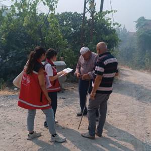 Karabük'ümüzde Devam Eden Orman Yangınlarında Psikososyal Destek Çalışmalarımız Sürüyor - fotoğraf 7