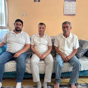  İl Müdürü Abdurrahman Bilgiç'ten Yangın Mağduru Gazimiz ve Ailesine Ziyaret - fotoğraf 1