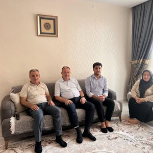 Aziz Şehidimiz Fadıl Baran'ın bizlere emaneti olan kıymetli ailesine ziyaret  - fotoğraf 1