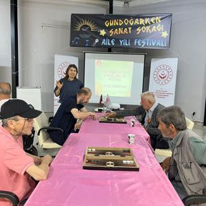 Gündoğarken Sanat Sokağı Festivalimiz, tavla turnuvası ile başladı! - fotoğraf 1