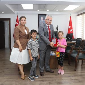İl Jandarma Komutanımız Tümg. Sayın Nurettin ALKAN'a , İl Müdürümüz Sayın Emine BÖÇKÜN ve Çocuklarımız Veda Ziyareti Gerçekleştirdi.  - fotoğraf 1