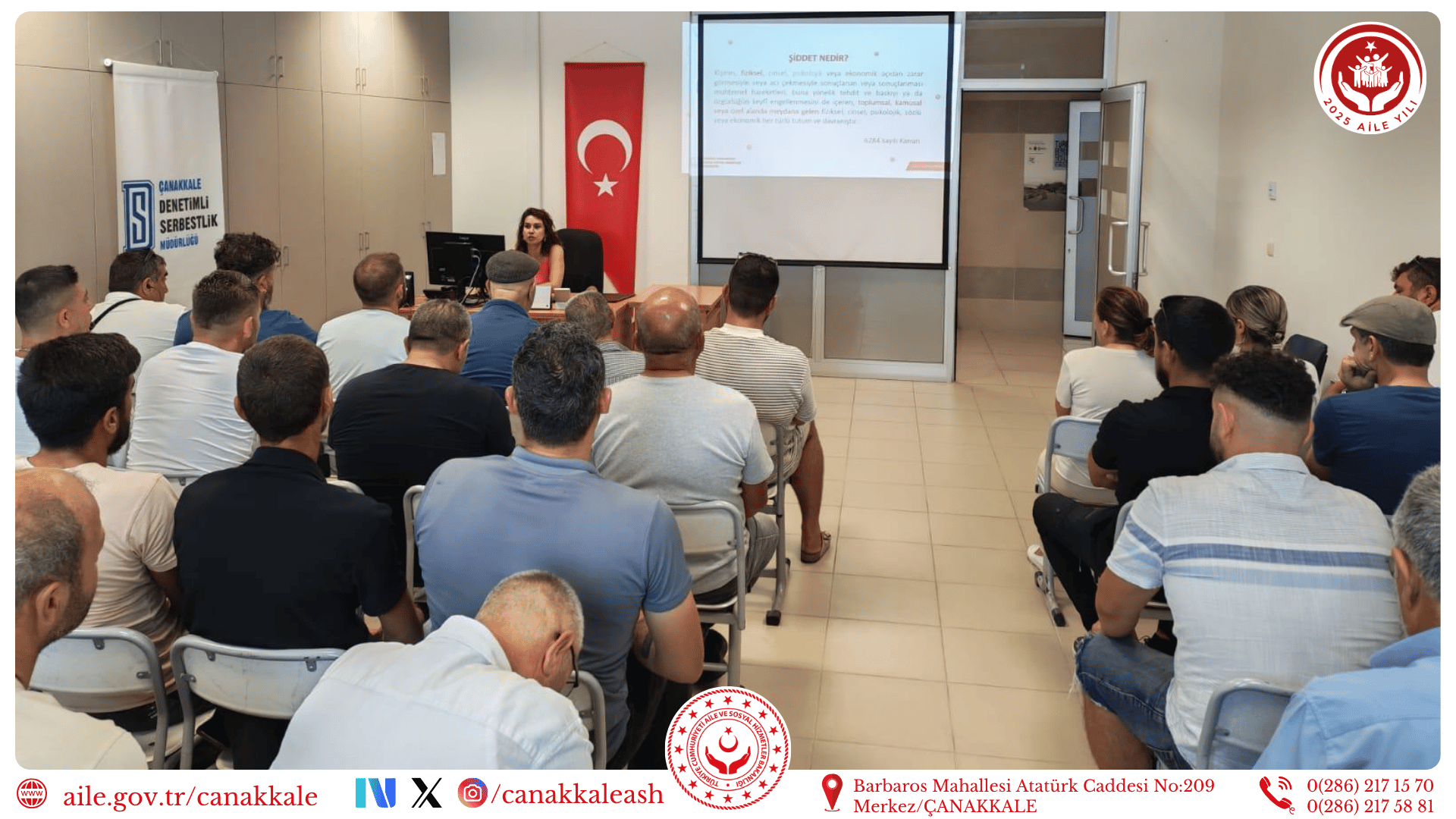 📍 Aile İçi Şiddetle Mücadele Eğitimi