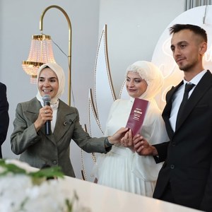 Aile ve Sosyal Hizmetler Bakanımız Sayın Mahinur Özdemir Göktaş Karabük İlimizde Genç Çiftimizin Nikâh Şahidi Oldu - fotoğraf 2