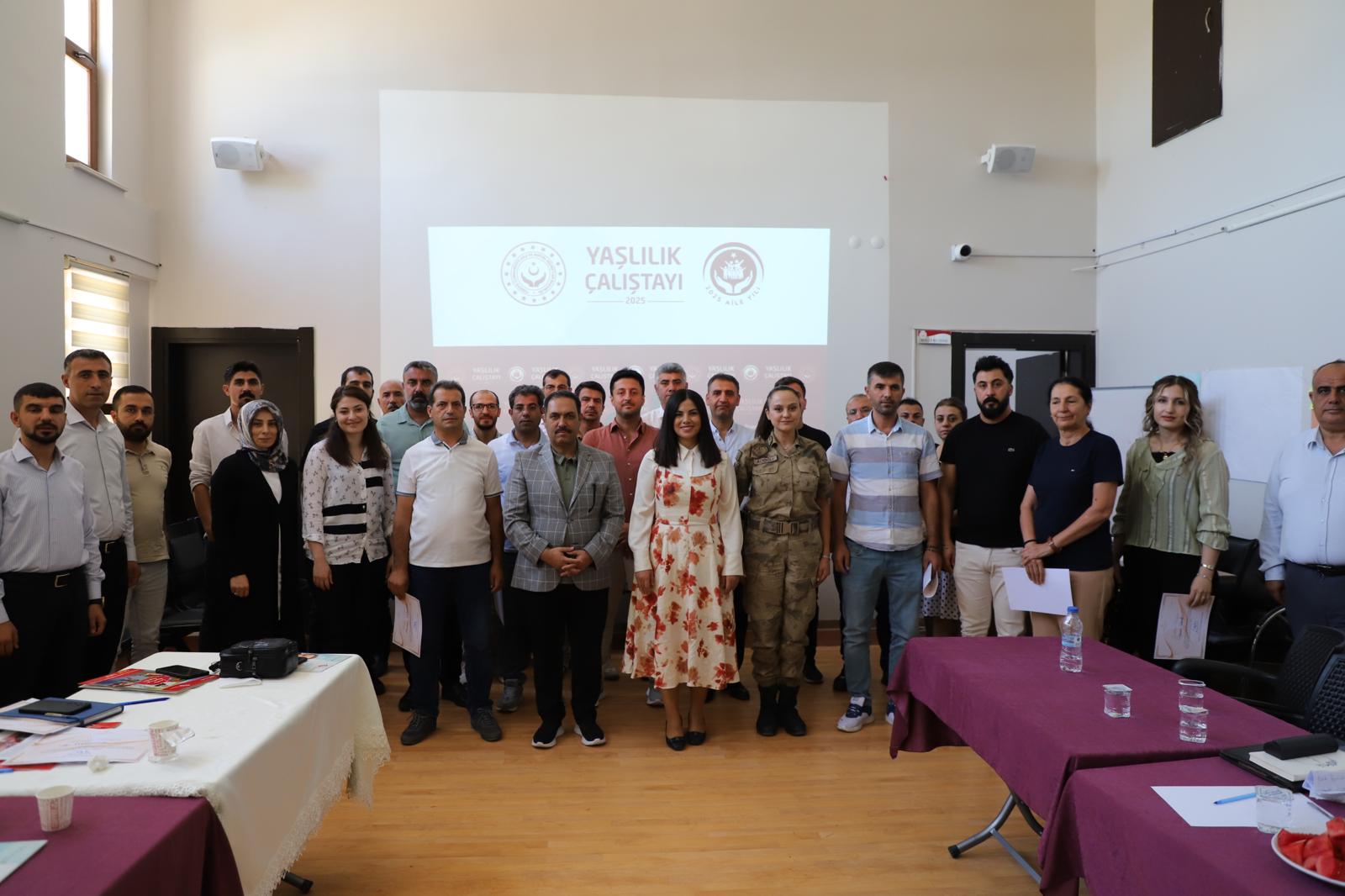 Vali Yardımcımızın Başkanlığında Yaşlılık Çalıştayı'nı Gerçekleştirdik