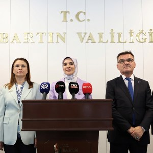 Aile ve Sosyal Hizmetler Bakanımız Göktaş, Bartın'da konuştu - fotoğraf 1