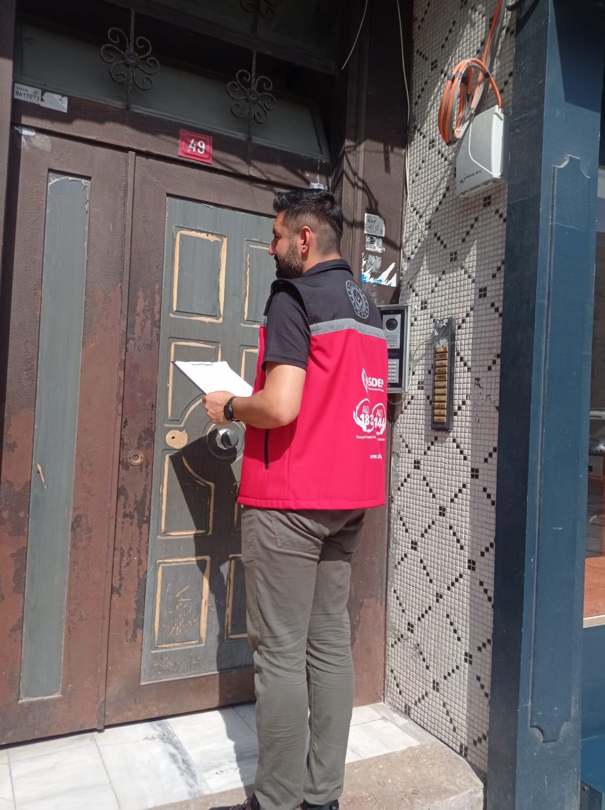 İl Müdürlüğümüze Bağlı Sosyal Hizmet Merkezlerimiz Tarafından İl genelinde Aile Sosyal Destek Programı Kapsamında Ziyaretlerimiz Devam Ediyor