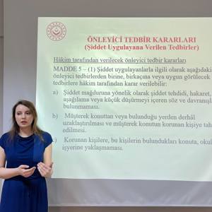 Kadına Yönelik Şiddet Ve Mücadele Eğitimi Verildi - fotoğraf 2