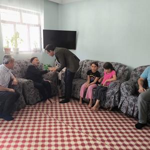 İl Müdürümüzden Şehit Ailesi ve Kore Gazisine Ziyaret - fotoğraf 4