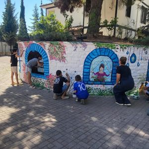  Çocuklarımızın Renkli Dünyası  Kuruluşumuzun Duvarlarında - fotoğraf 8