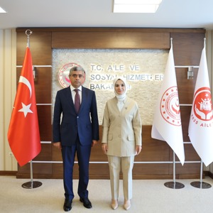 Bakanımız Göktaş, Azerbaycan Çalışma ve Halkın Sosyal Koruması Bakanı Aliyev ile bir araya geldi - fotoğraf 5