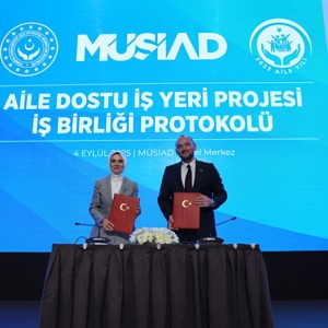 Aile ve Sosyal Hizmetler Bakanlığı ile MÜSİAD arasında işbirliği protokolü imzalandı - fotoğraf 1