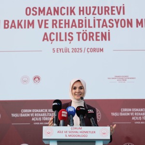 Aile ve Sosyal Hizmetler Bakanımız Göktaş, Çorum'da konuştu - fotoğraf 2
