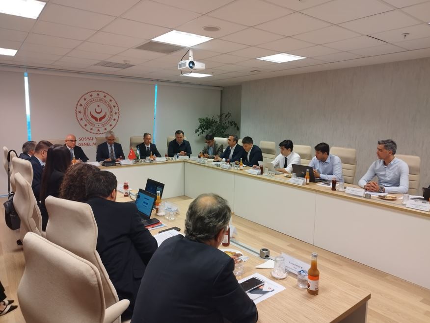 ÖZBEKİSTAN HEYETİ GENEL MÜDÜRLÜĞÜMÜZÜ ZİYARET ETTİ