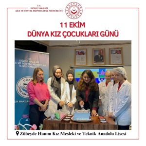11 Ekim Dünya Kız Çocukları Günü Kapsamında Farkındalık Etkinliği Düzenlendi. - fotoğraf 4