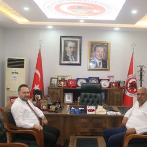 Şehit ve Gazi Aileleri Dernekler Federasyonu Başkanlığı’na ziyaret - fotoğraf 1