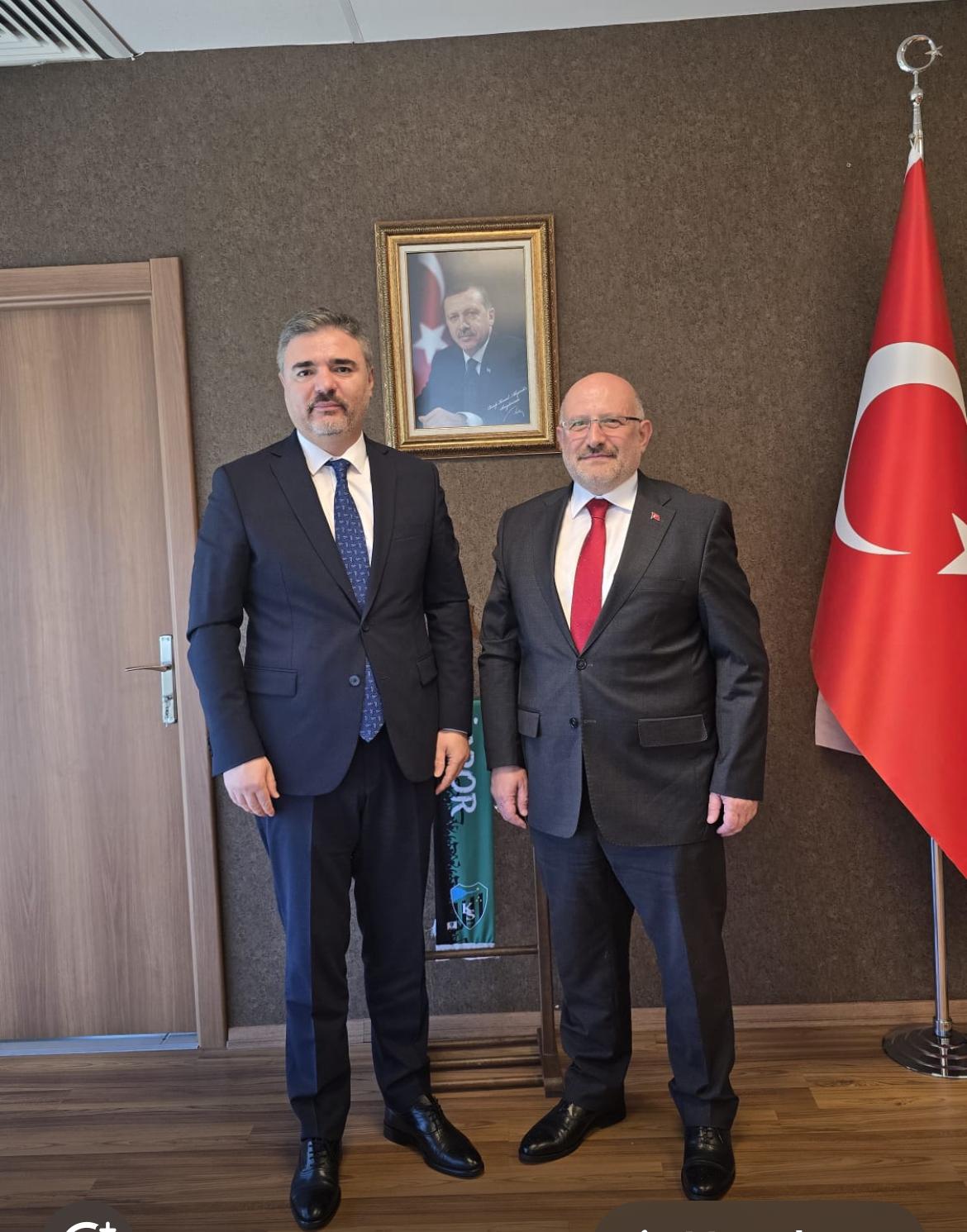 Ankara Gaziler Fizik Tedavi ve Rehabilitasyon Eğitim ve Araştırma Hastanesi Başhekimi Prof Dr. Engin KOYUNCU’nun Ziyareti