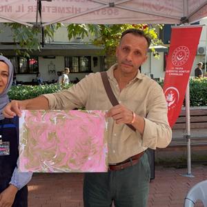 “Aile Ebru Sanat Atölyesi” Gerçekleştirildi.'' - fotoğraf 3
