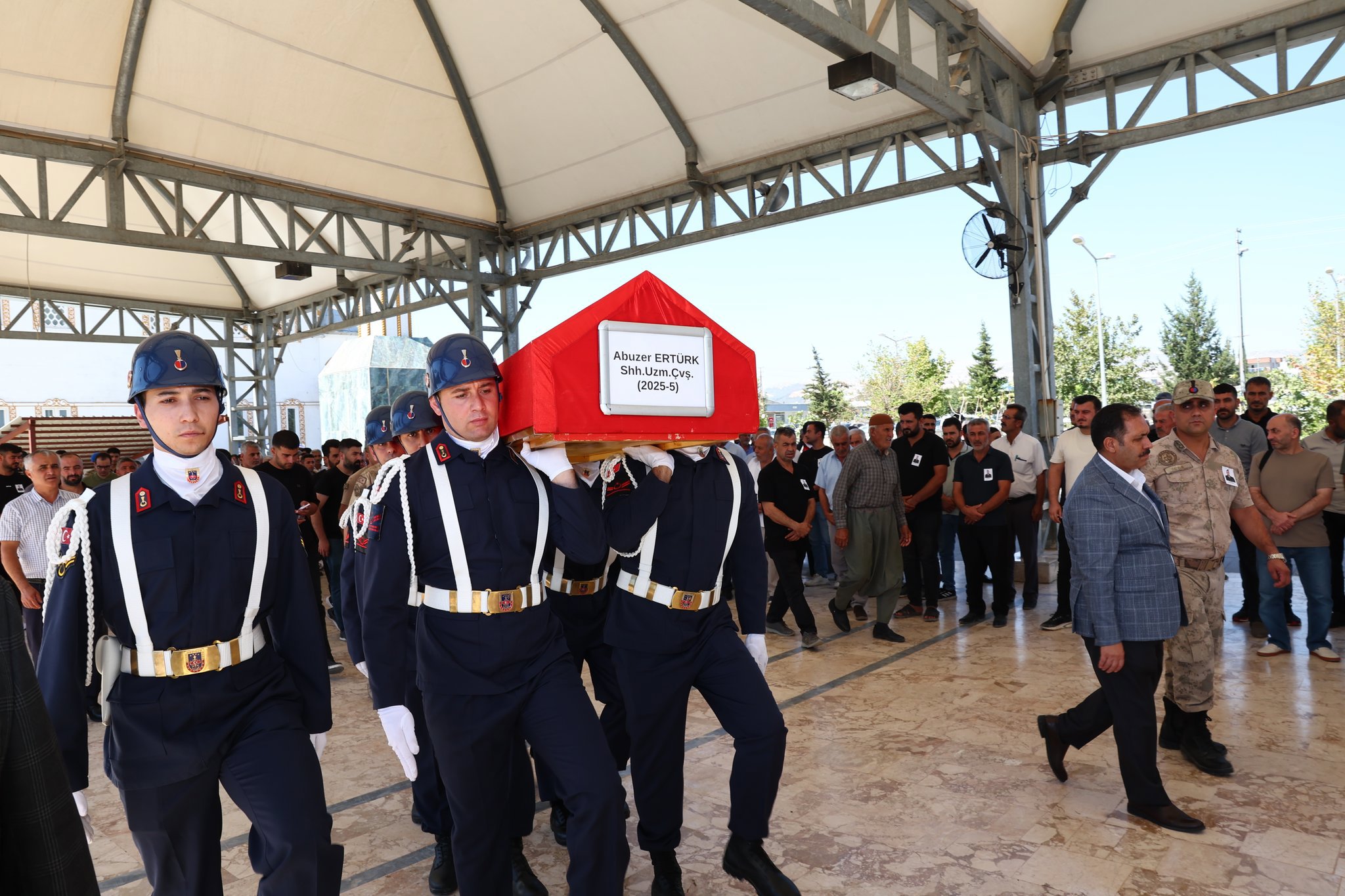 16 Eylül 2025 Tarihinde Vefat Eden Uzman Çavuş Abuzer Ertürk'ün Cenazene Törenine Katıldık - fotoğraf 2
