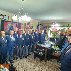 19 Eylül Gaziler Günü Etkinlikleri Kapsamında Trabzon Valimiz Aziz Yıldırım, Türkiye Muharip Gaziler Derneği Trabzon Şubesi’ni Ziyaret Etti. - fotoğraf 2