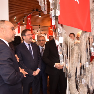  “Şehadetin Başladığı Noktadan Sonsuzluğa” Sergimizin Açılışı Gerçekleşti. - fotoğraf 3
