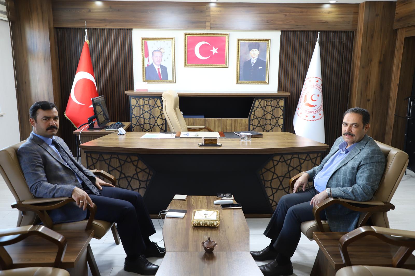 Kahta Kaymakamı Sayın Muhammed Üsame Soysal, Müdürlüğümüzü Ziyaret Etti