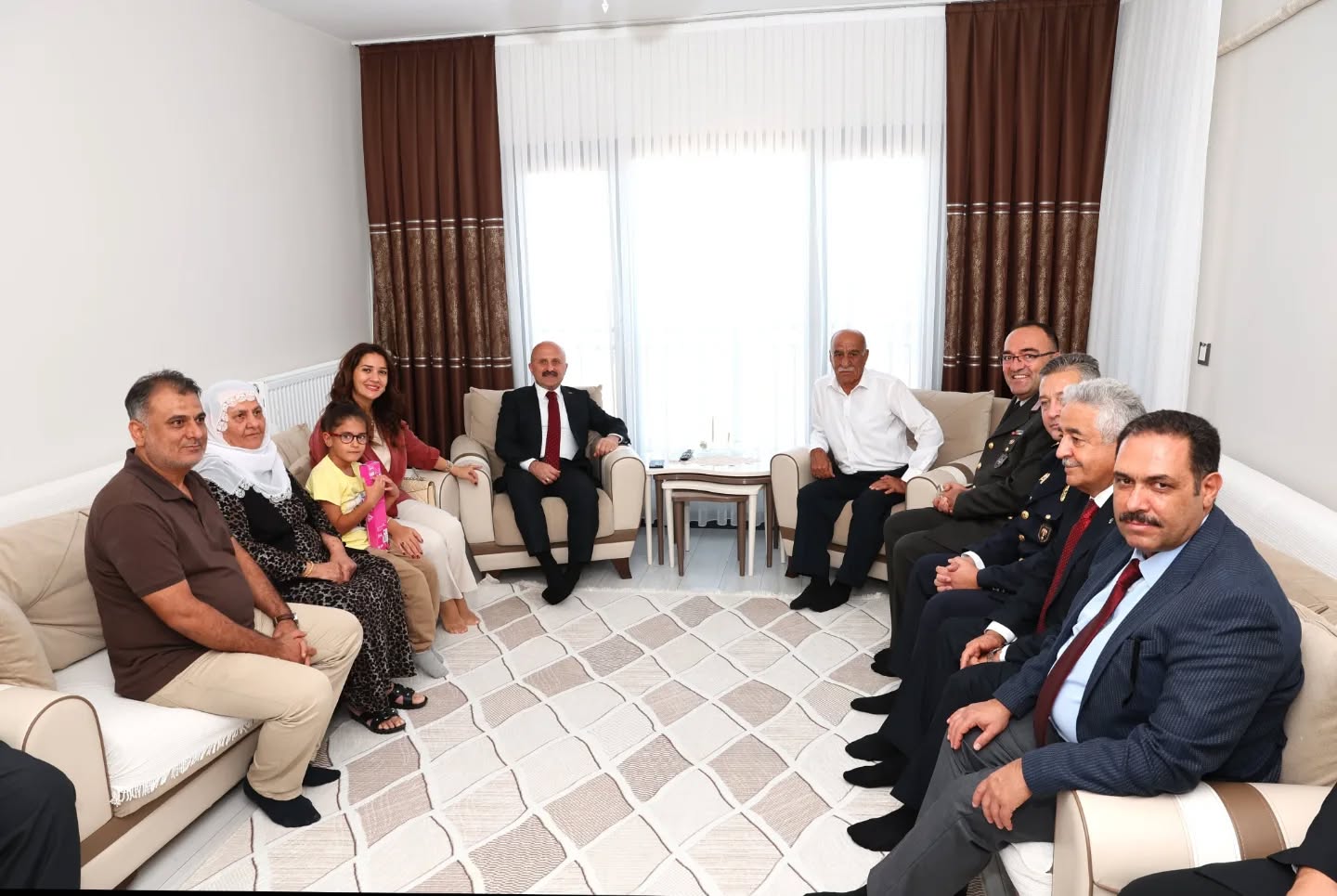 19 Eylül Gaziler Günü Münasebetiyle Kahraman Kıbrıs Gazimiz Sabri Aydoğdu'yu Ziyaret Ettik