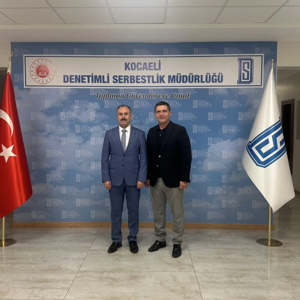 Yeni Göreve Başlayan Denetimli Serbestlik Müdürü Bekir Türkmen’e Ziyaret - fotoğraf 1