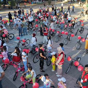 170 Çocuğun Bisiklet Hayali Gerçeğe Dönüştü; Pedallar Mutluluk İçin Döndü - fotoğraf 4