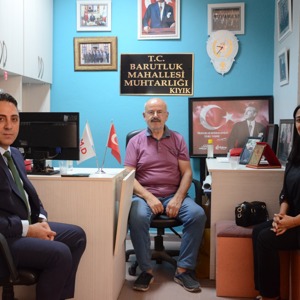 Edirne Aile ve Sosyal Hizmetler İl Müdürü Harun TOHUMCU Barutluk Mahallesi Muhtarını Ziyaret Etti. - fotoğraf 1