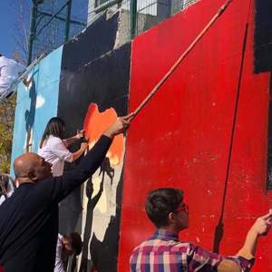 Çocuk Evleri Sitemizde Tam Bir Açık Hava Sanat Şöleni Oluşturduk - fotoğraf 6