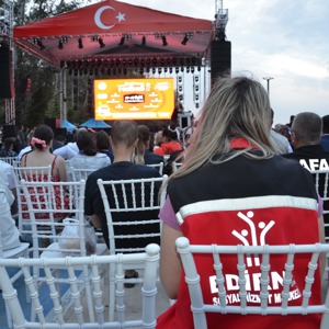 Edirne’de Topraktan Sofraya Gastronomi Festivali'nde Ailemiz Geleceğimiz Pankartı Açıldı. - fotoğraf 2