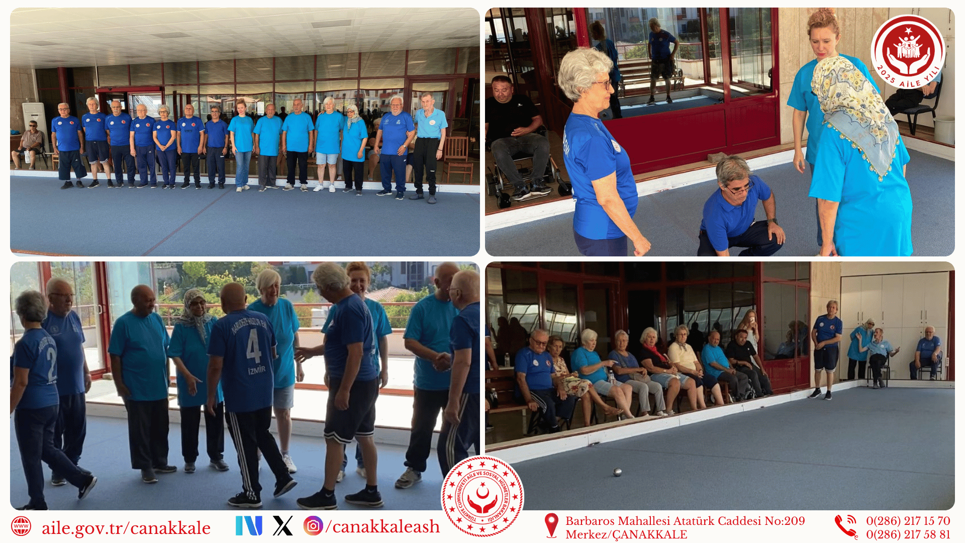 📍 Yetişkin Gençler Bocce Turnuvası Başladı!