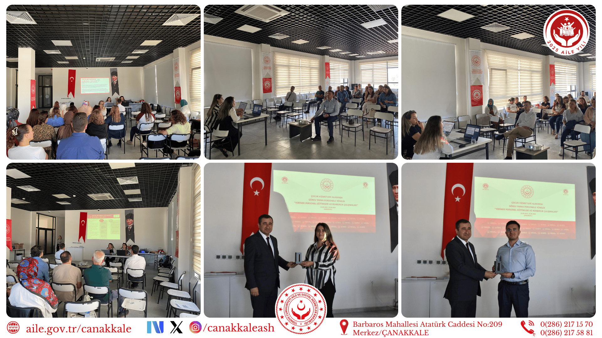 Yerinde Personel Eğitimleri ve Rehberlik Çalışmaları Tamamlandı