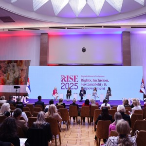Bakanımız Göktaş, Sırbistan'da Kadın Konferansı kapsamında düzenlenen panelde konuştu - fotoğraf 4