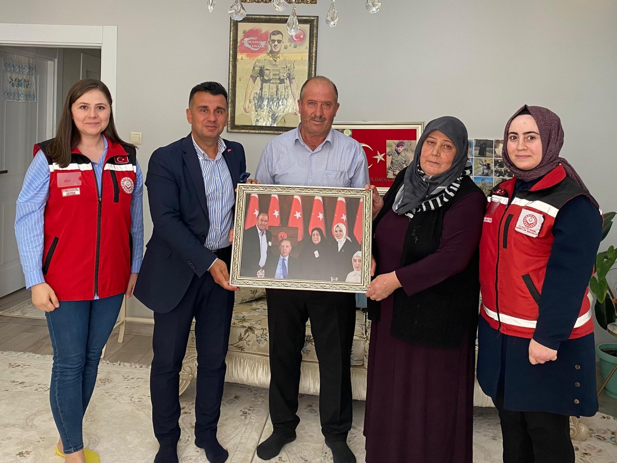 Şehit Burak Karakoç’un Kıymetli Ailesine Ziyaret