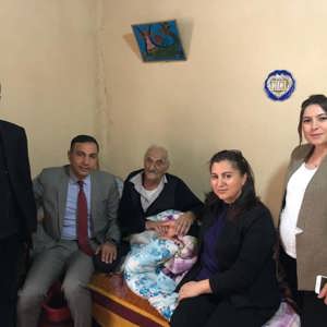 İl Müdürümüz Adem SOYLU Hamit BEL'i Evinde Ziyaret Etti - fotoğraf 1