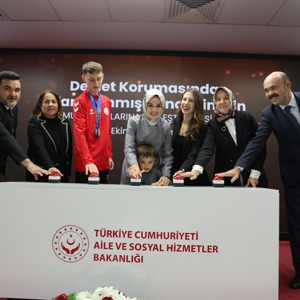 Bakanımız Göktaş, devlet korumasındaki gençlerin kamu kurumlarına yerleştirilmesi töreninde konuştu - fotoğraf 1