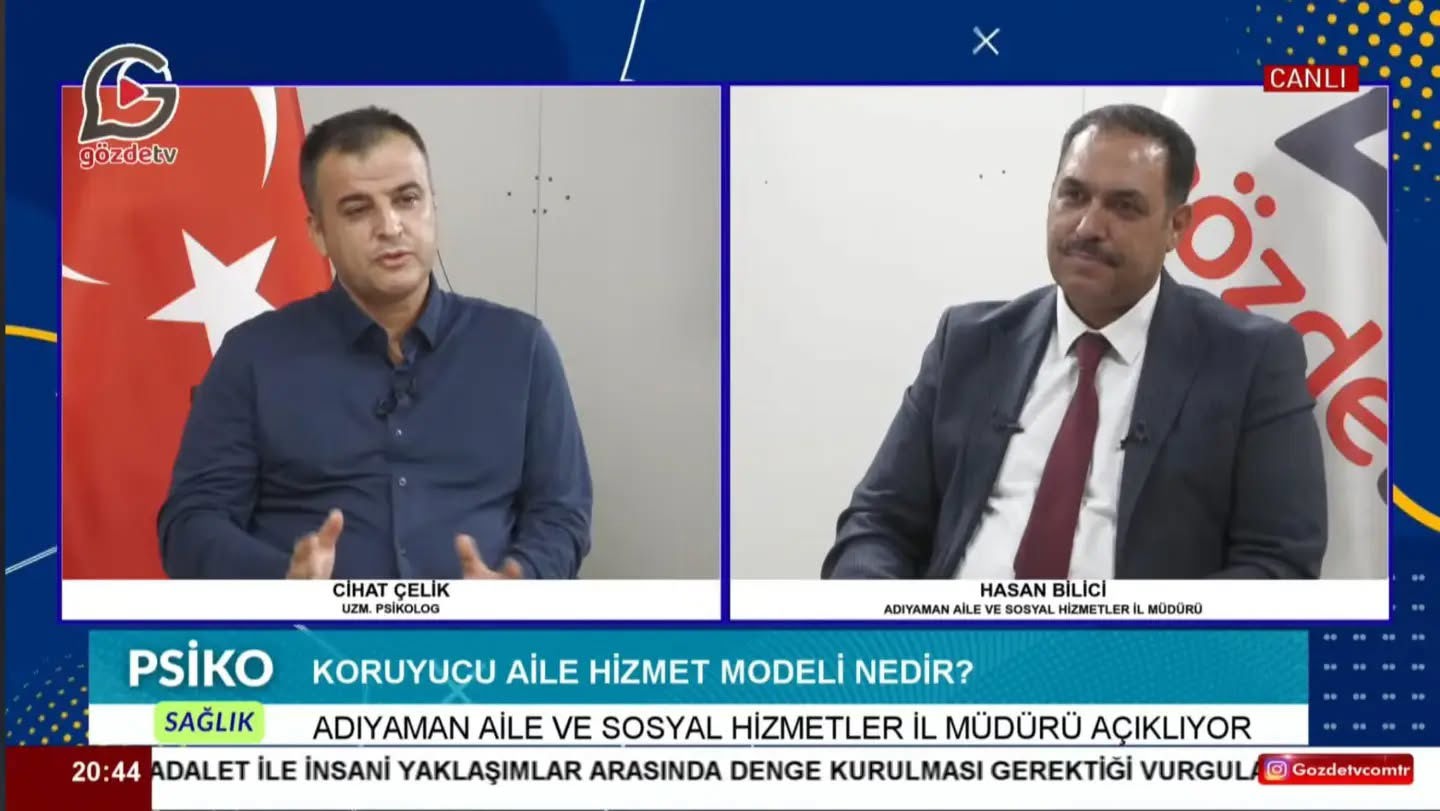 İl Müdürümüz Sayın Hasan Bilici, Gözde TV'nin PsikoSağlık Programına Konuk Oldu - fotoğraf 1