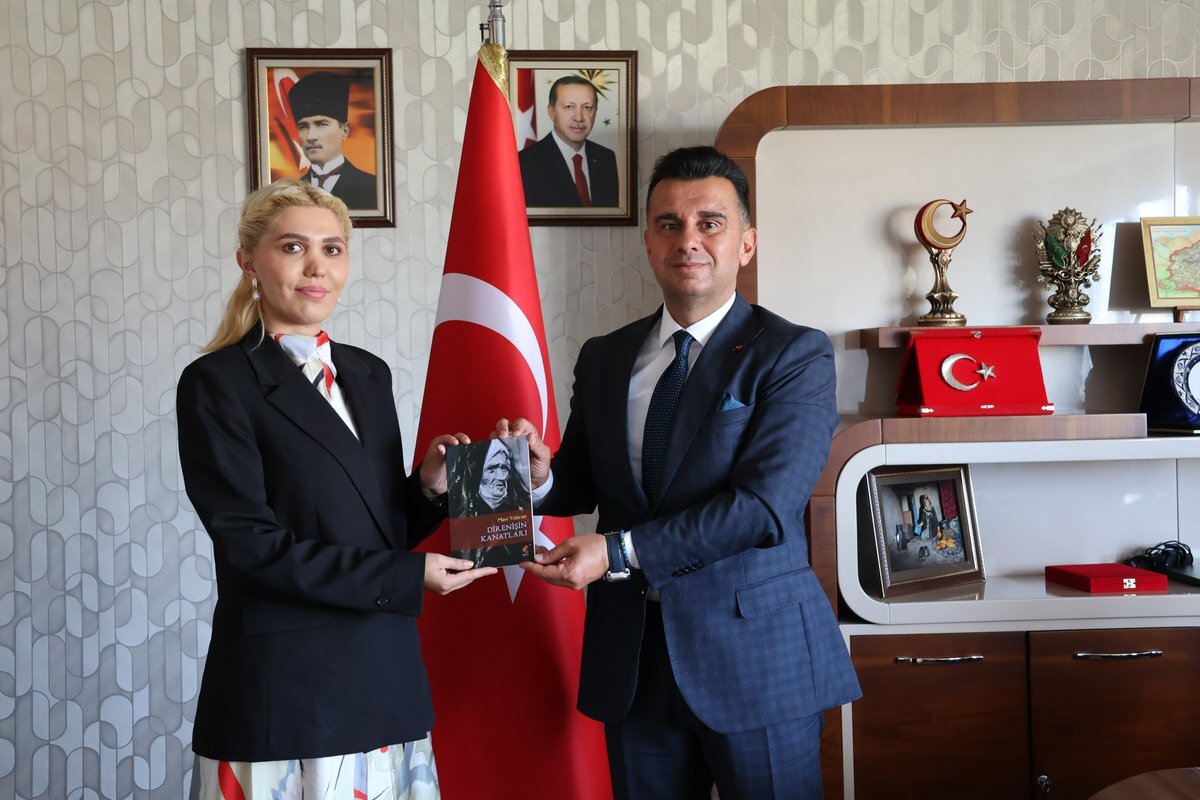 Kadın Yazar Mavi Yıldırım’dan İl Müdürlüğümüze Ziyaret