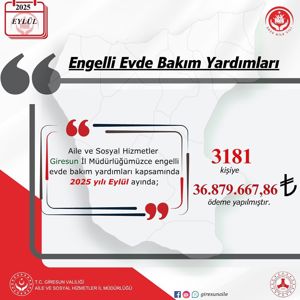 Giresun Aile ve Sosyal Hizmetler İl Müdürlüğü Olarak Bakanlığımız Hizmetlerinin Eylül Ayı İlimizdeki Verileri - fotoğraf 6