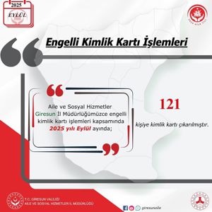 Giresun Aile ve Sosyal Hizmetler İl Müdürlüğü Olarak Bakanlığımız Hizmetlerinin Eylül Ayı İlimizdeki Verileri - fotoğraf 11