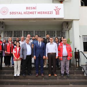 Besni Sosyal Hizmet Merkezimizi Ziyaret Ettik - fotoğraf 1