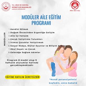  Aile yapısını güçlendirmeye yönelik çalışmalarımız devam ediyor - fotoğraf 1