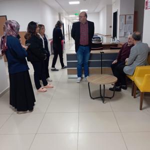 Hilmi Hafize Evin Huzurevi’ne gece ziyareti  - fotoğraf 7