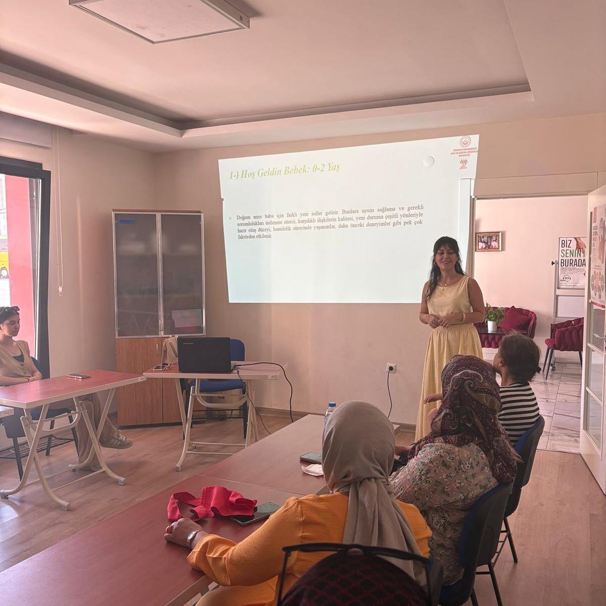  Kocasinan ADEM kursiyerlerine yönelik ‘Hayatın İlk Çeyreği’ Konulu Bilgilendirme Semineri Gerçekleştirildi - fotoğraf 1