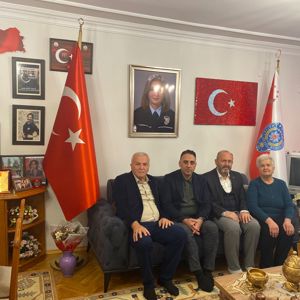 Şehit Polis Memuru Nefise ÇETİN ÖZSOY'un Ailesi Ziyaret Edildi. - fotoğraf 1