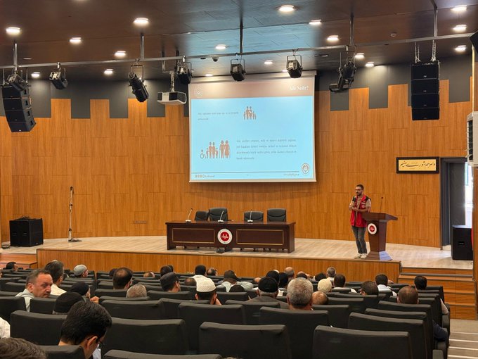2025 Aile Yılı kapsamında İl Müftülüğü Konferans Salonu’nda imam, vaiz ve Kur’an Kursu öğreticilerine yönelik tanıtım programı gerçekleştirildi. Katılımcılara teşekkür ederiz. 
