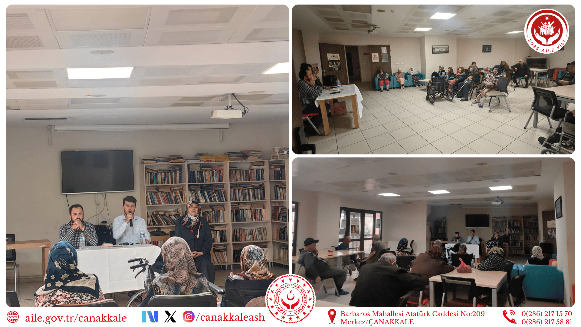 Camiler ve Din Görevlileri Haftası Etkinliği: Huzurevimizde Mevlid-i Nebi Programı